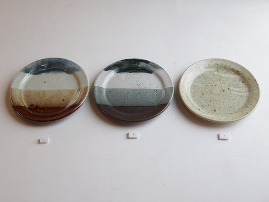 プレート　5寸　1,2,3