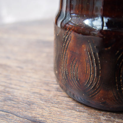 54 カトラリースタンドM（櫛目飴釉） | 加藤舞