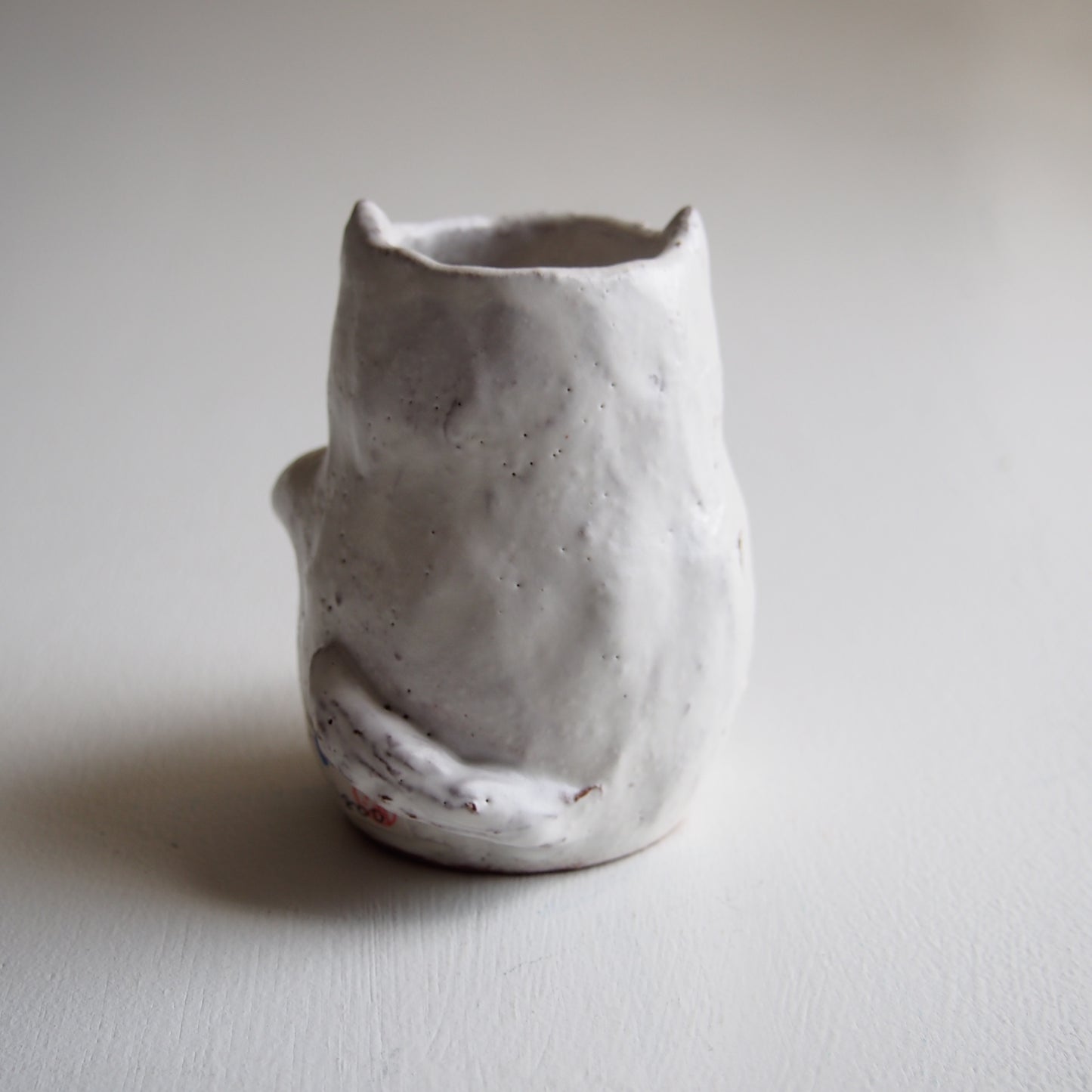 2 ねこ花入れ（中）縁起物 | 松浦 唱子