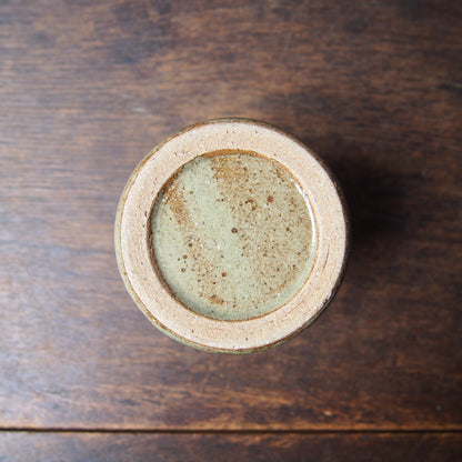 56 カトラリースタンドS（鉄絵並白釉） | 加藤舞