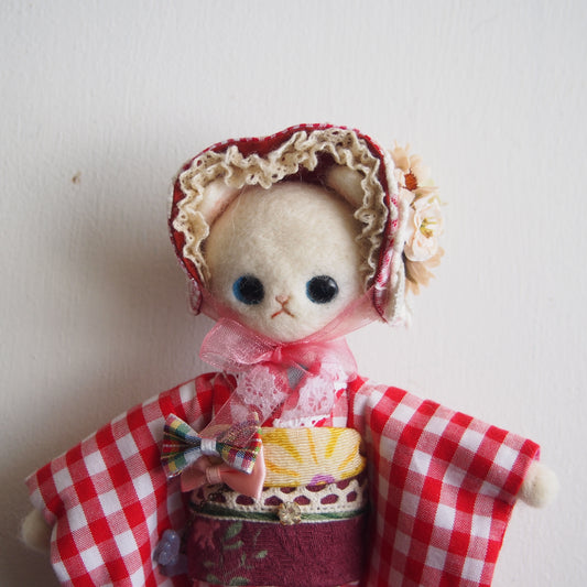 13 着物にゃんどーる | 豆猫