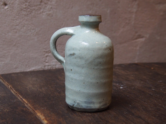 水色花器 (取手付)