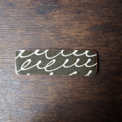 68 スリップウェアカトラリーレスト（薪窯） | 加藤舞