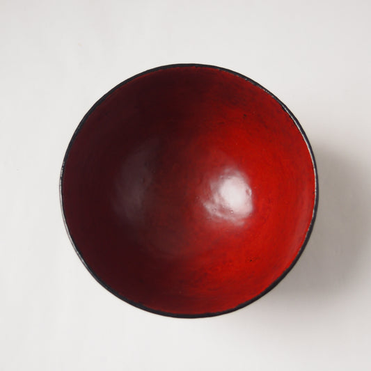 39　欅呂色内朱椀 | 原清