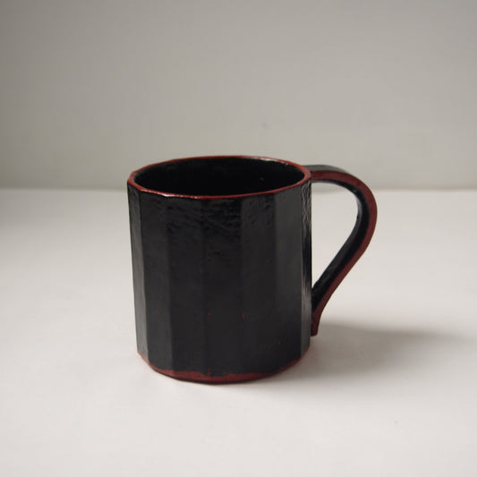 27　たも塗分け縞マグカップ | 原清