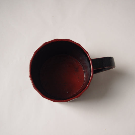 27　たも塗分け縞マグカップ | 原清