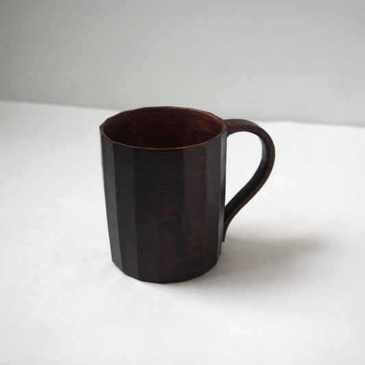 30　たも拭漆内胴縞マグカップ | 原清