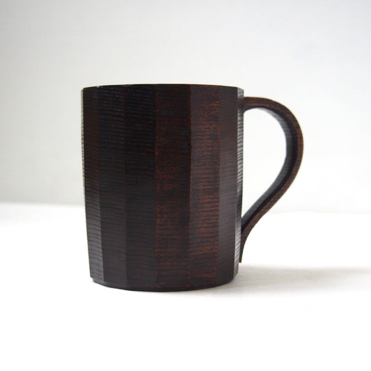 30　たも拭漆内胴縞マグカップ | 原清