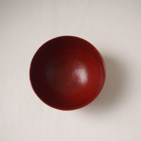 34　欅朱漆内拭椀 | 原清