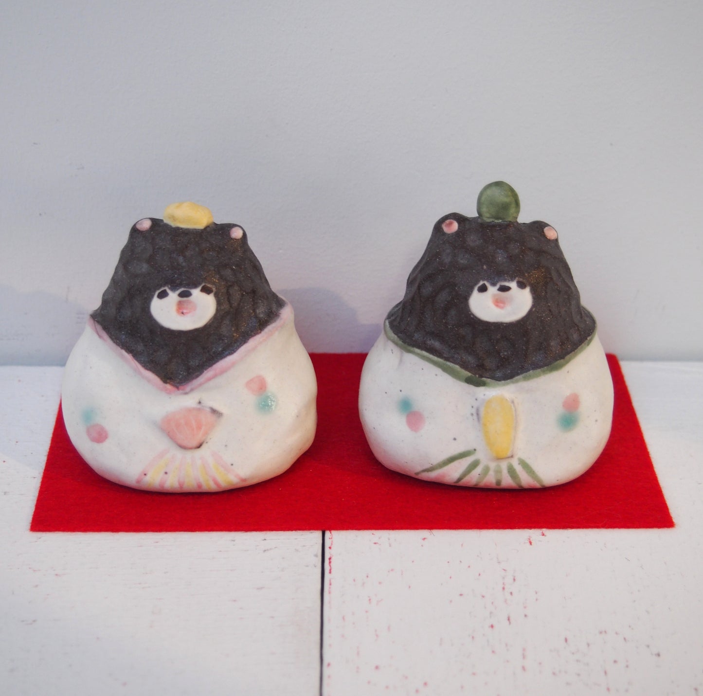 3-2　クマ雛 茶 | 加藤美紀子