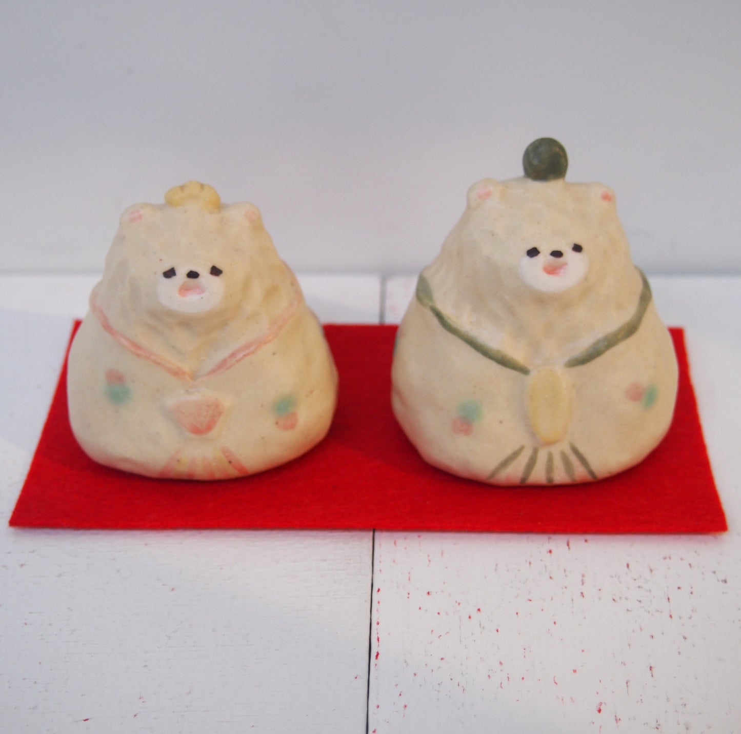 3-1　クマ雛 白 | 加藤美紀子