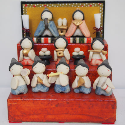 1　三段飾雛（小） | 高橋協子