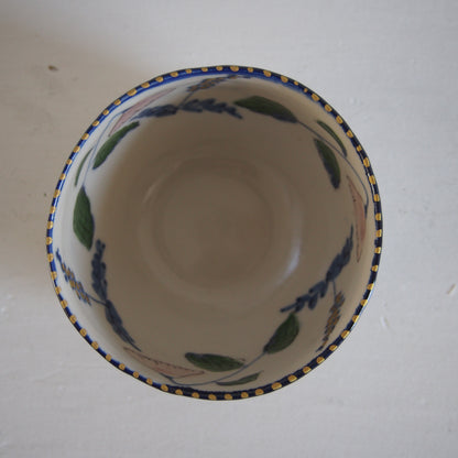 23-2　馬文様カフェオレボウル | つちやまり