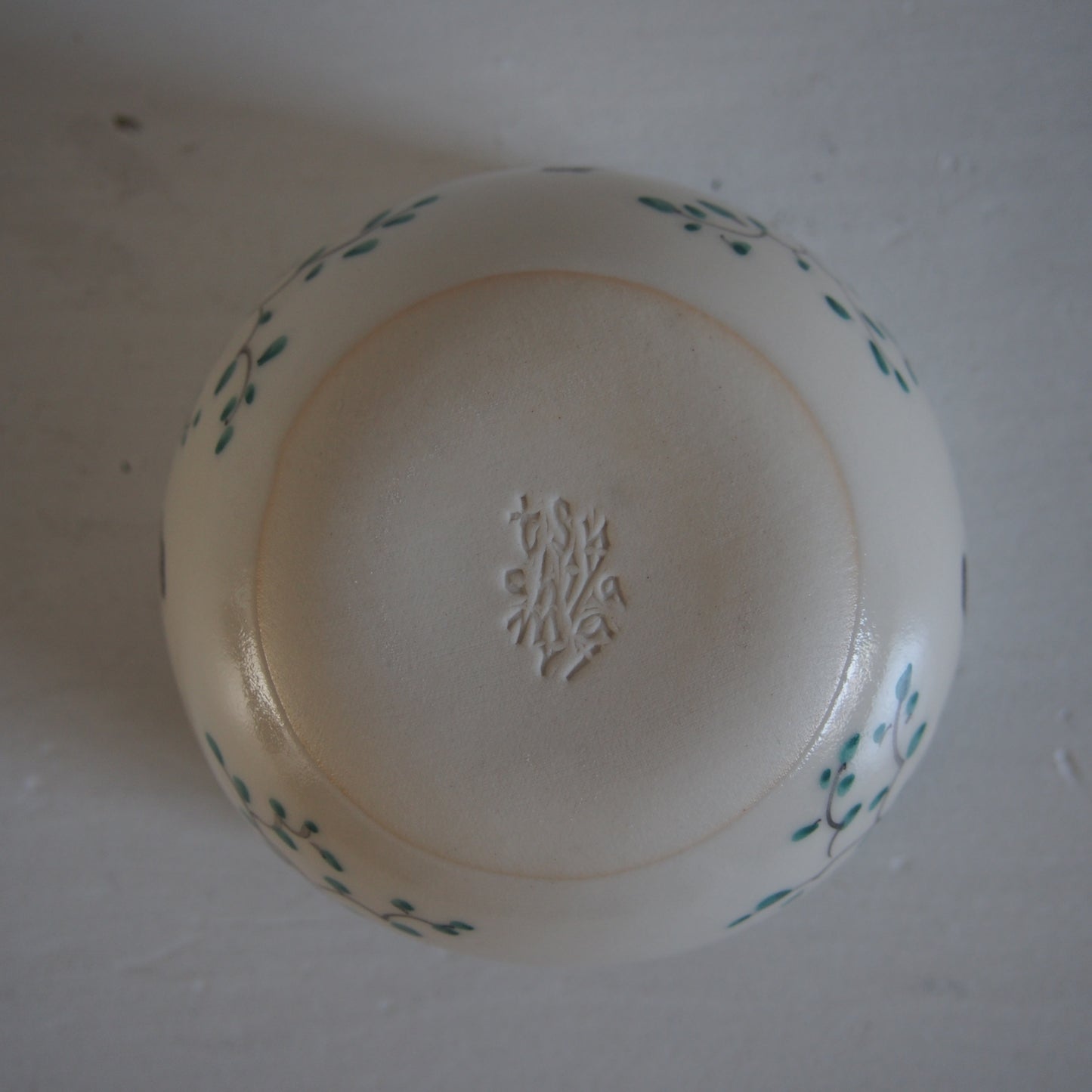 23-2　馬文様カフェオレボウル | つちやまり