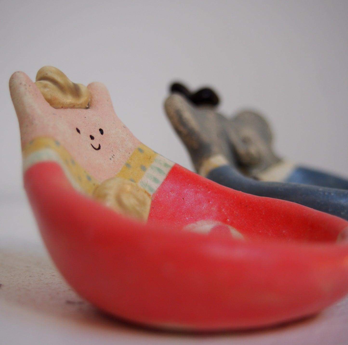 7　ひなシュガーボウル（ゾウ・ウサギ） ろ | 伊藤みほ