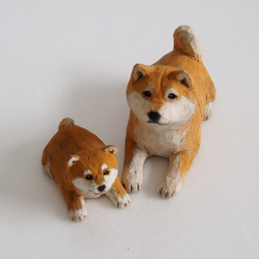 71-8 柴犬　親子セット