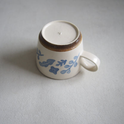 28　ｺｰﾋｰｶｯﾌﾟリース青 | かとうようこ