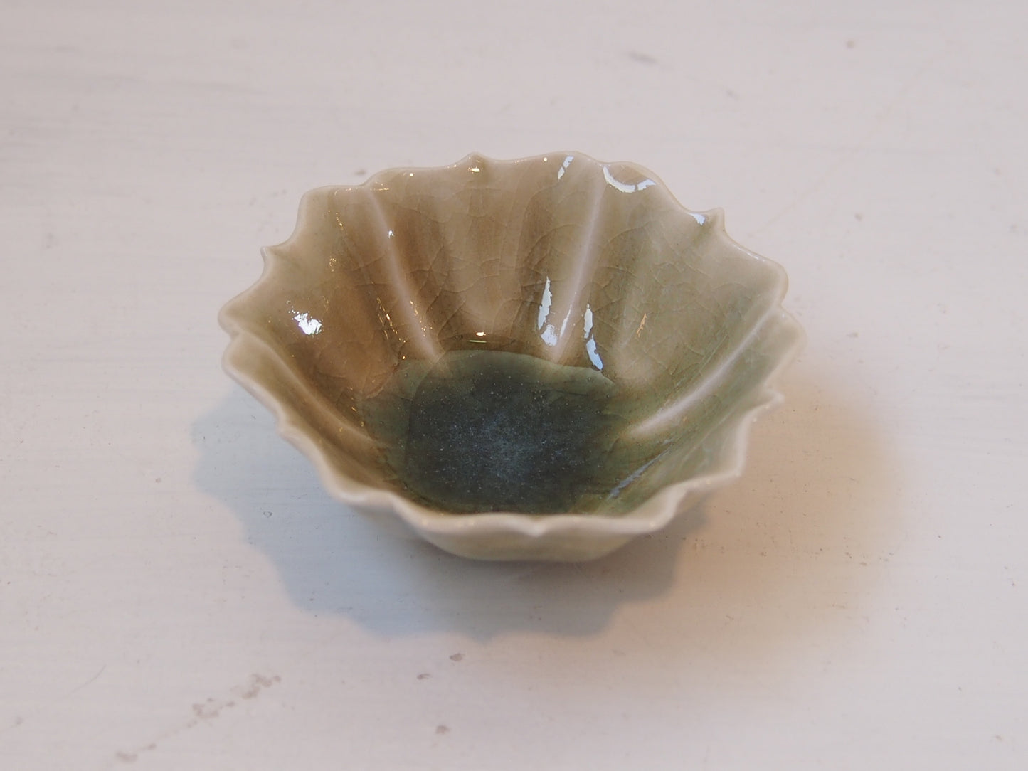 灰釉珍味入