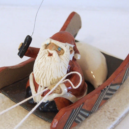 15 ソリ・トナカイ二頭 | やなぎ　ゆきお