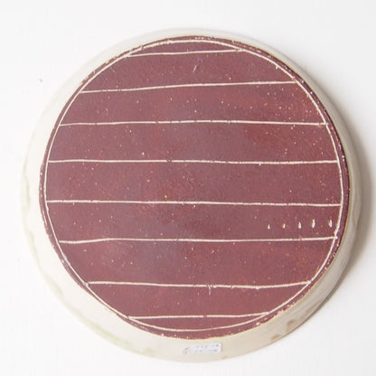 19　黄色い花のプレート（小） | 滝沢三奈子