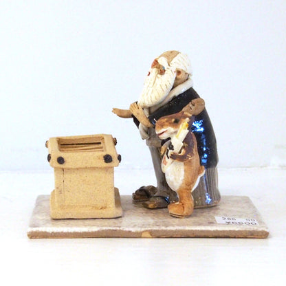 60 居残りサンタ 初詣 | やなぎ　ゆきお