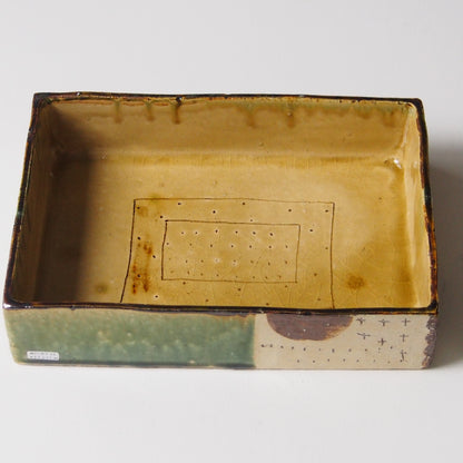 35　織部2段重箱（大） | 滝沢三奈子