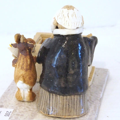 60 居残りサンタ 初詣 | やなぎ　ゆきお