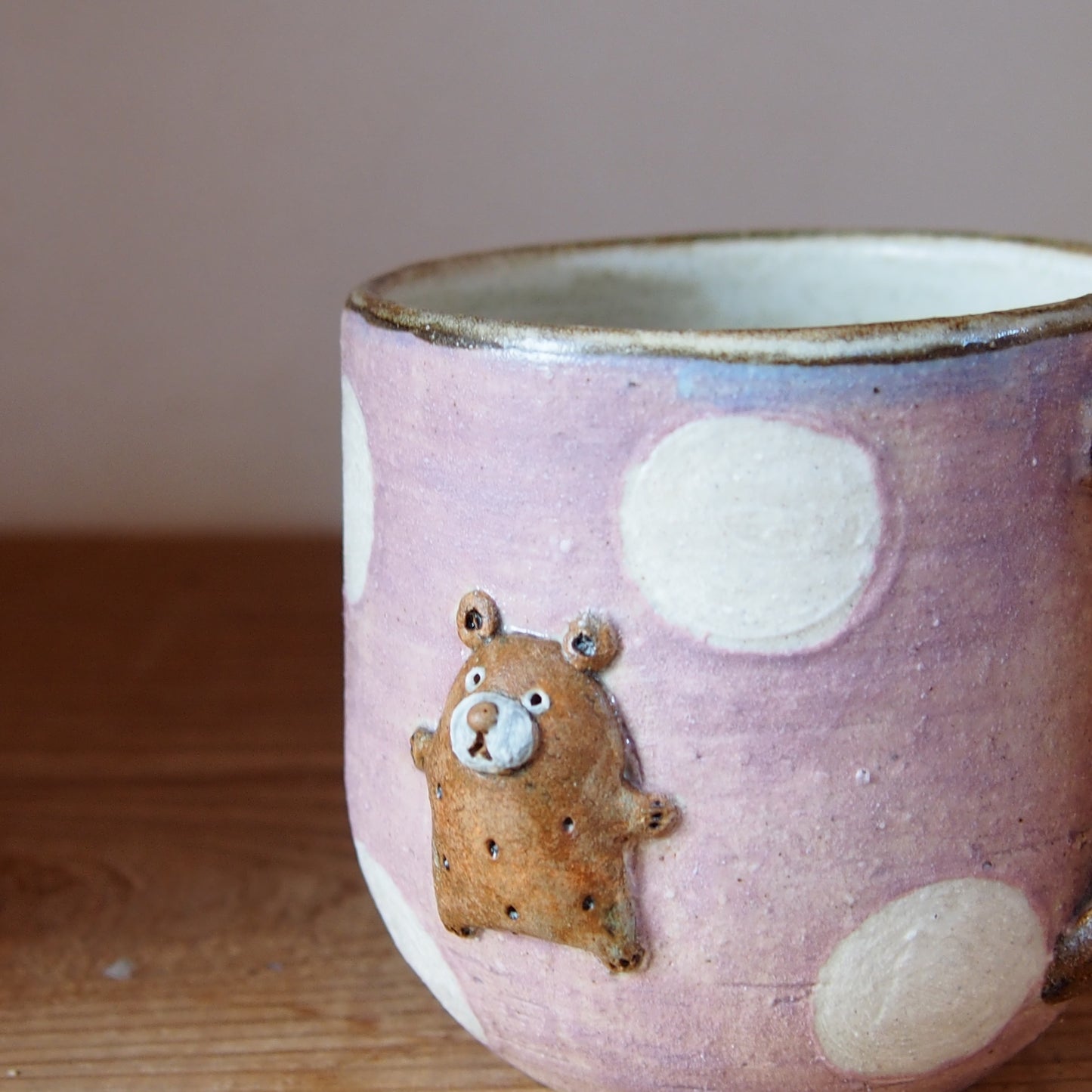 29　くま水玉マグカップ | 我妻なおり