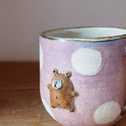 29　くま水玉マグカップ | 我妻なおり