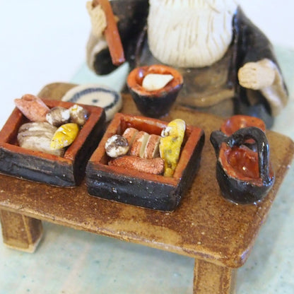 62 居残りサンタ 正月おせち | やなぎ　ゆきお