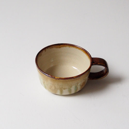 42　灰釉スープカップ | 滝沢三奈子