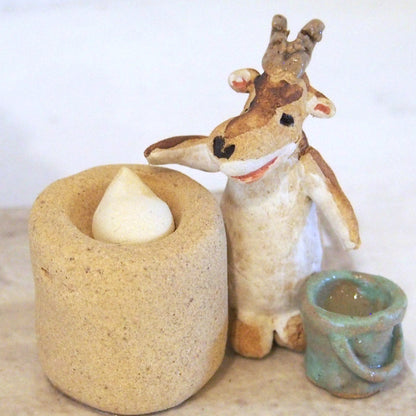 68 居残りサンタ モチつき | やなぎ　ゆきお