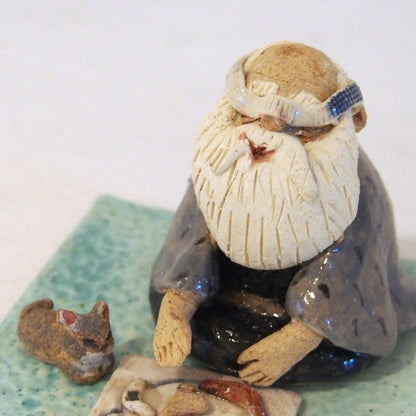 70 居残りサンタ 福笑い | やなぎ　ゆきお