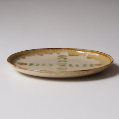 51　花の7寸皿 | 滝沢三奈子