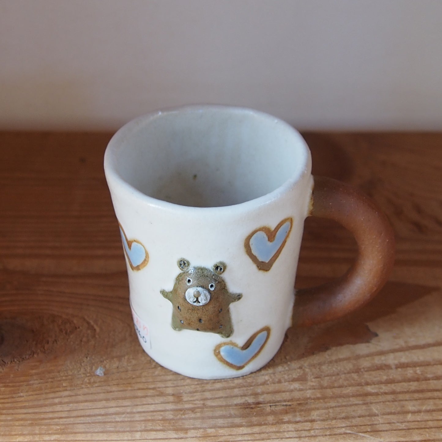 91　LOVE♡BEARたたらマグカップ | 我妻なおり