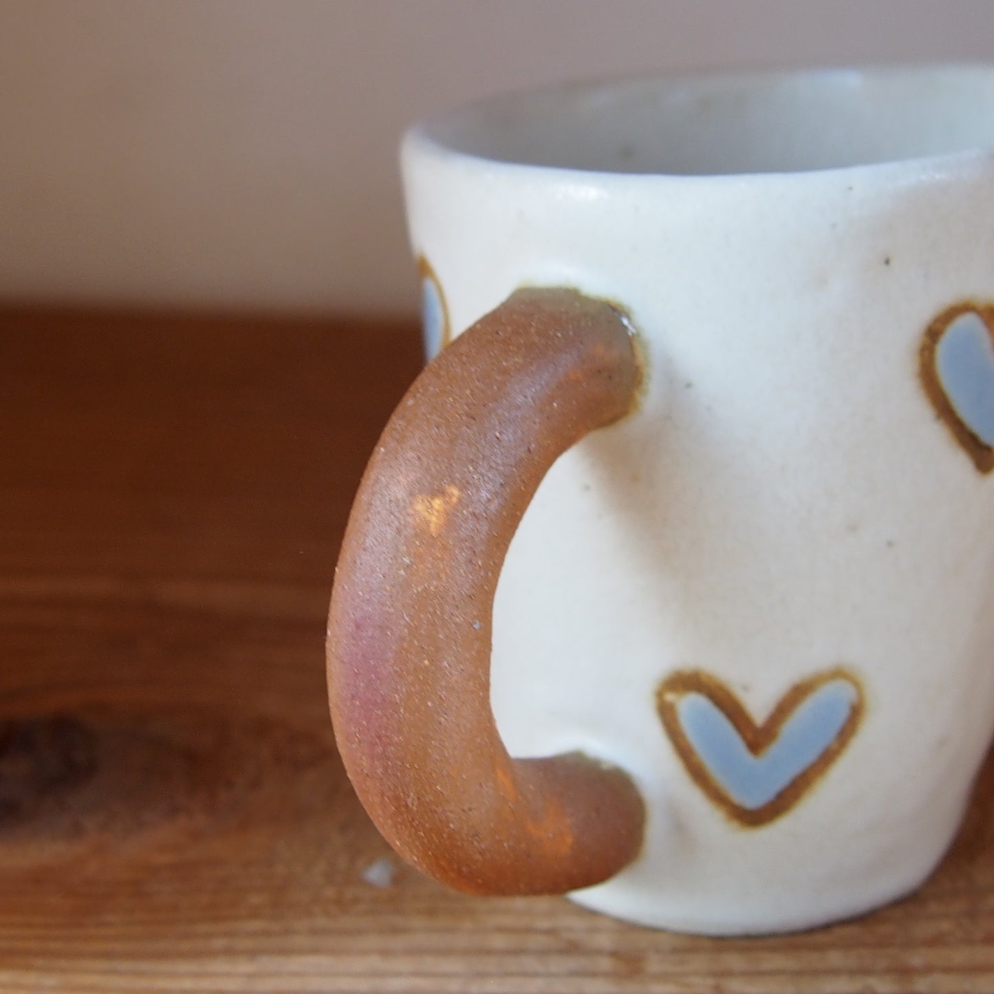 91　LOVE♡BEARたたらマグカップ | 我妻なおり