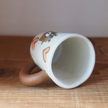 91　LOVE♡BEARたたらマグカップ | 我妻なおり