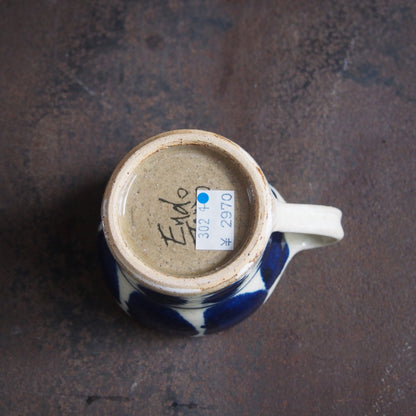 4 染付（葉）マグWT | 遠藤 太郎