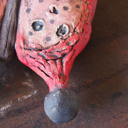 17　ちょうちょ　赤 | 本田あつみ