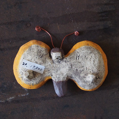 20　ちょうちょ　橙 | 本田あつみ