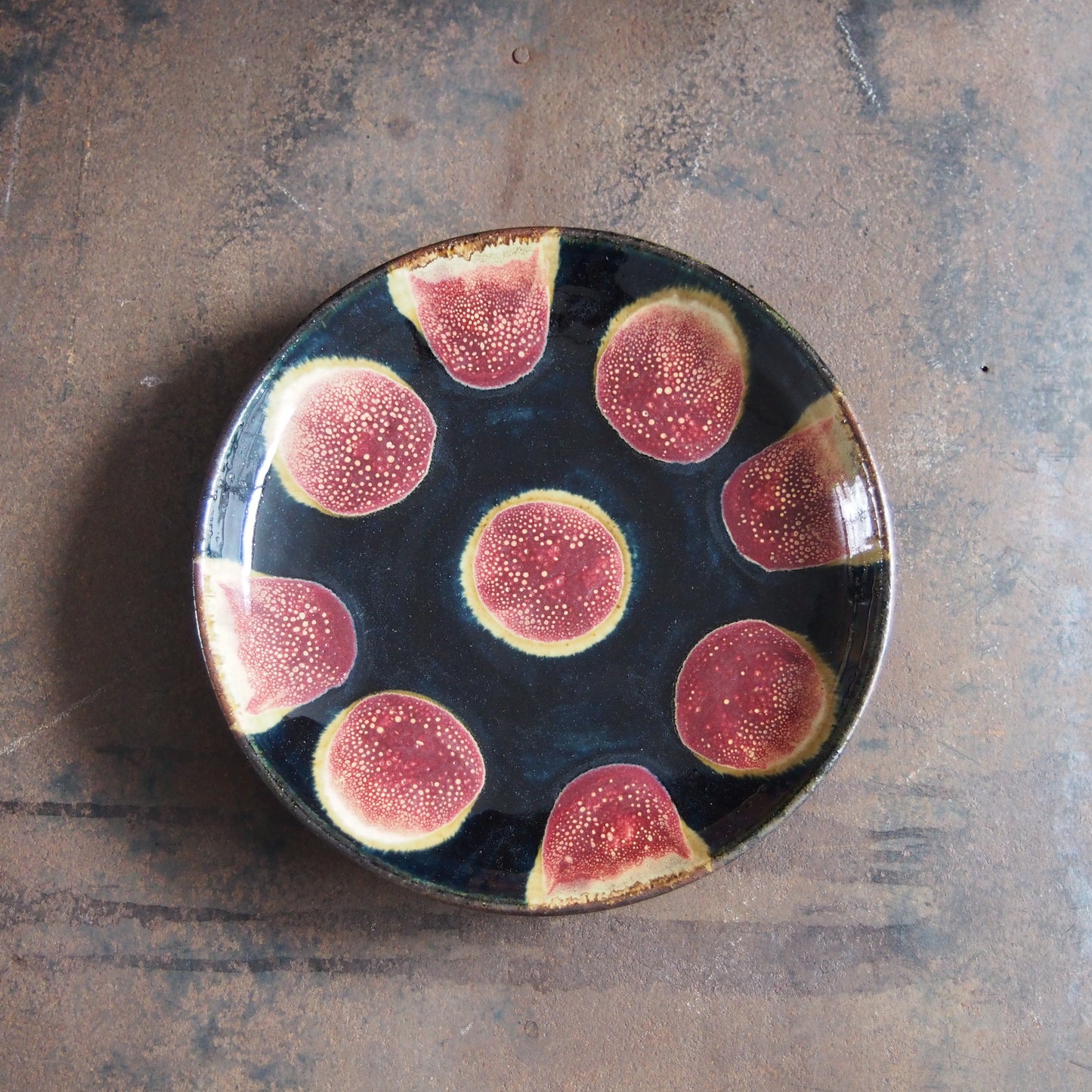 21 無花果 パスタ皿 | 遠藤 太郎