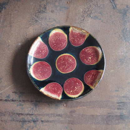 23 無花果 7寸皿 | 遠藤 太郎