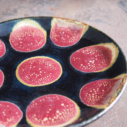 23 無花果 7寸皿 | 遠藤 太郎