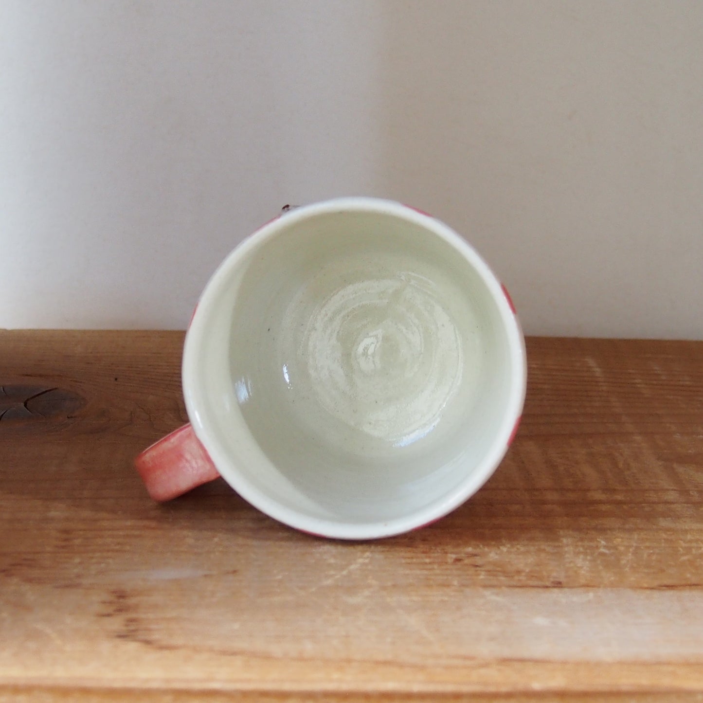 17　チェック柄くまパンマグ(小) | 我妻なおり