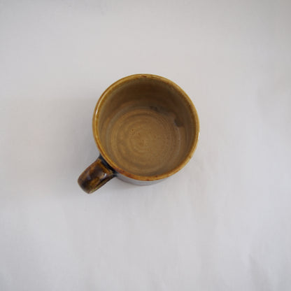 126-1　飴釉コーヒーカップ | 阿久津雅土