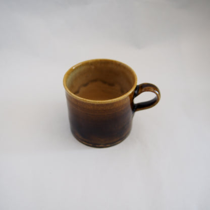 126-2　飴釉コーヒーカップ | 阿久津雅土