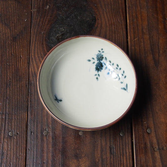 3　染付花文4.5寸鉢 | 志村和晃