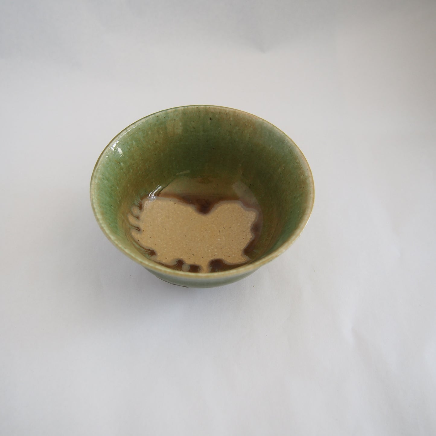 134-1　緑釉碗（大） | 阿久津雅土