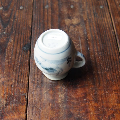 40　染付鳥文ピッチャー　A | 志村和晃