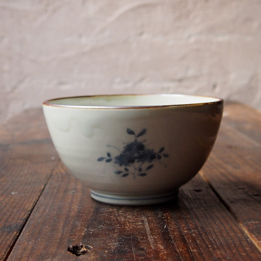 48　染付花文丼　B | 志村和晃